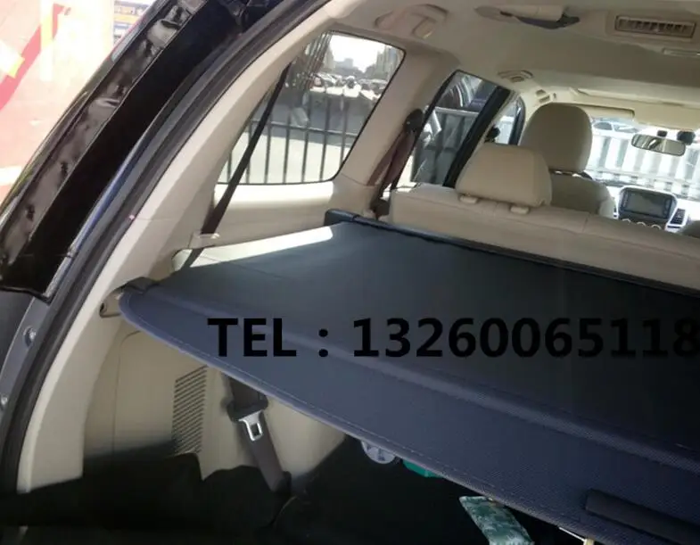 Задний багажник автомобиля защитный лист для багажника Крышка для Mitsubishi Pajero Sport 2012.2013.(черный, бежевый