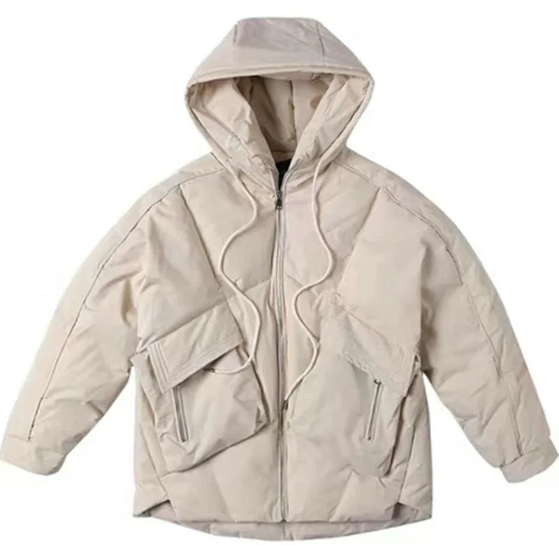 

Korean version of the loose short hooded cotton jacket women 2020 winter new foreign bread jacket cotton foreign jacket thick