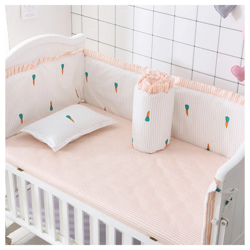 Набор постельных принадлежностей для новорожденных 100% хлопок мультяшная