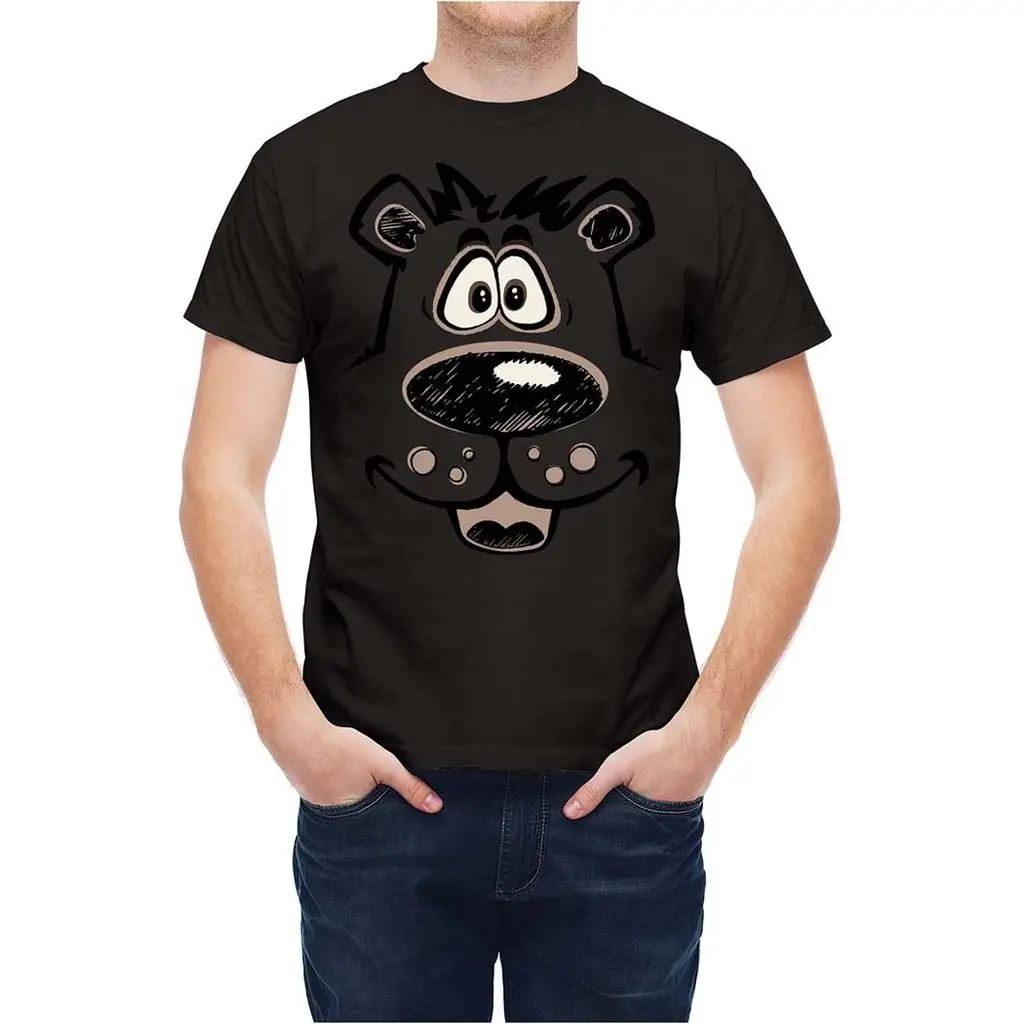 

T-shirt Cute Bear Cartoon Style Cartoon t shirt men Unisex New Fashion tshirt top ajax 2020 funny t shirts