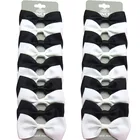 Заколка для волос, черно-белая, с зажимом в виде банта, 20 шт.лот, 2020