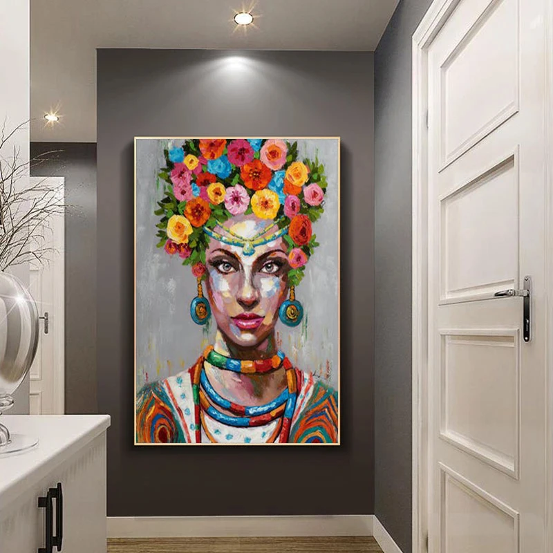 Абстрактная африканская черная фотосессия Современная фотография и печать