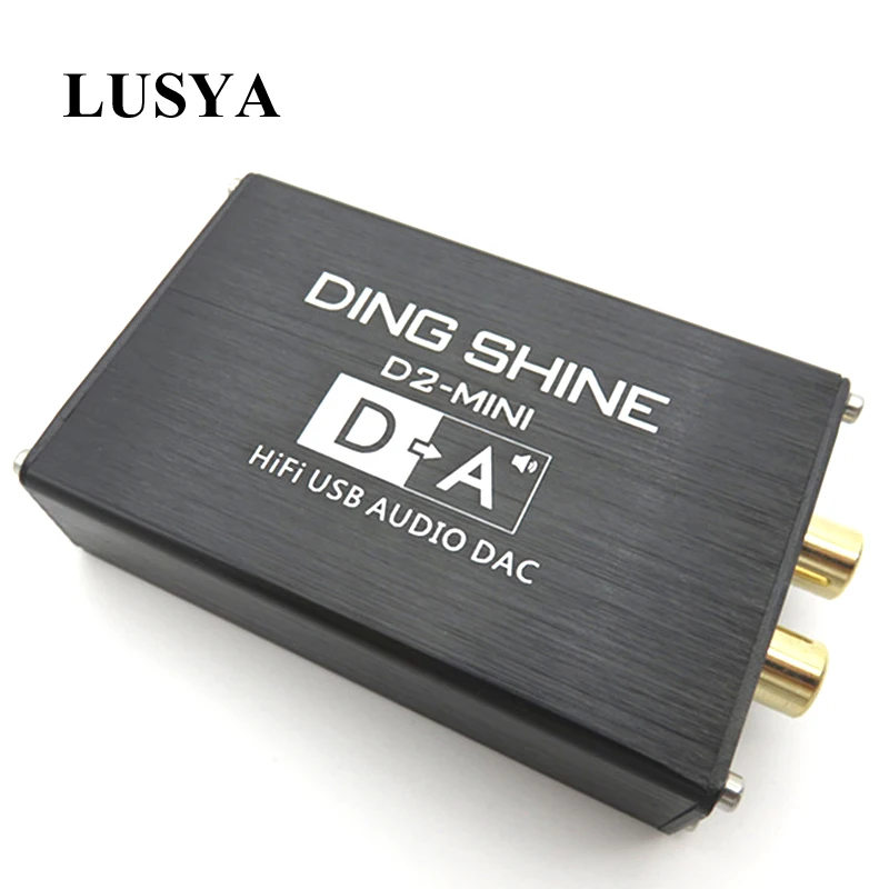 Lusya Hi Fi USB внешняя звуковая карта ES9018K2M DAC аудио декодер NE5532 + TL072 op усилители