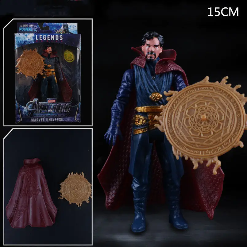 without box Новая Обновленная многошарнирная фигурка супергероев Marvel, Мстители, Капитан Америка, Тор, Железный человек, Человек-паук, Халк, танос, фигурки, игрушки для детей - Цвет: without box