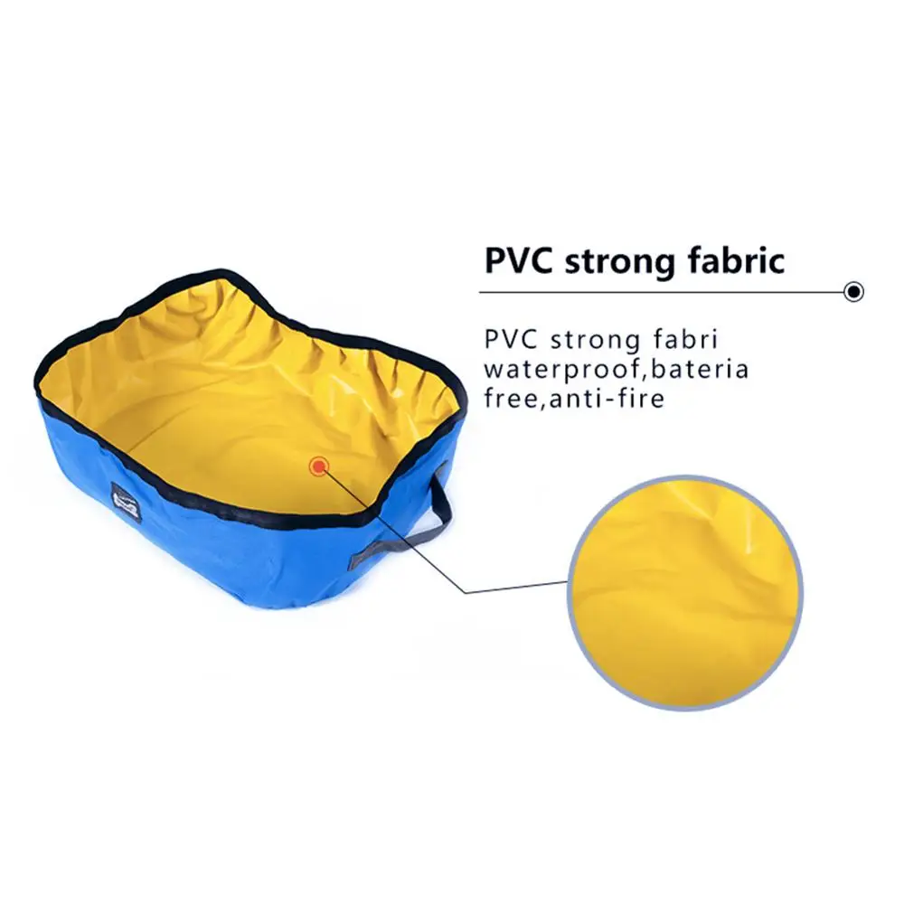 Fashion Travel Foldable Portable Outdoor Cat Litter Waterproof Collapsible Box Kitten Toilet Training Bedpan | Дом и сад
