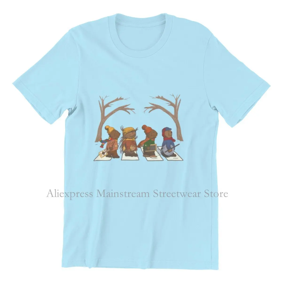 Футболка мужская хлопковая с вырезом Кувшин и надписью Emmet