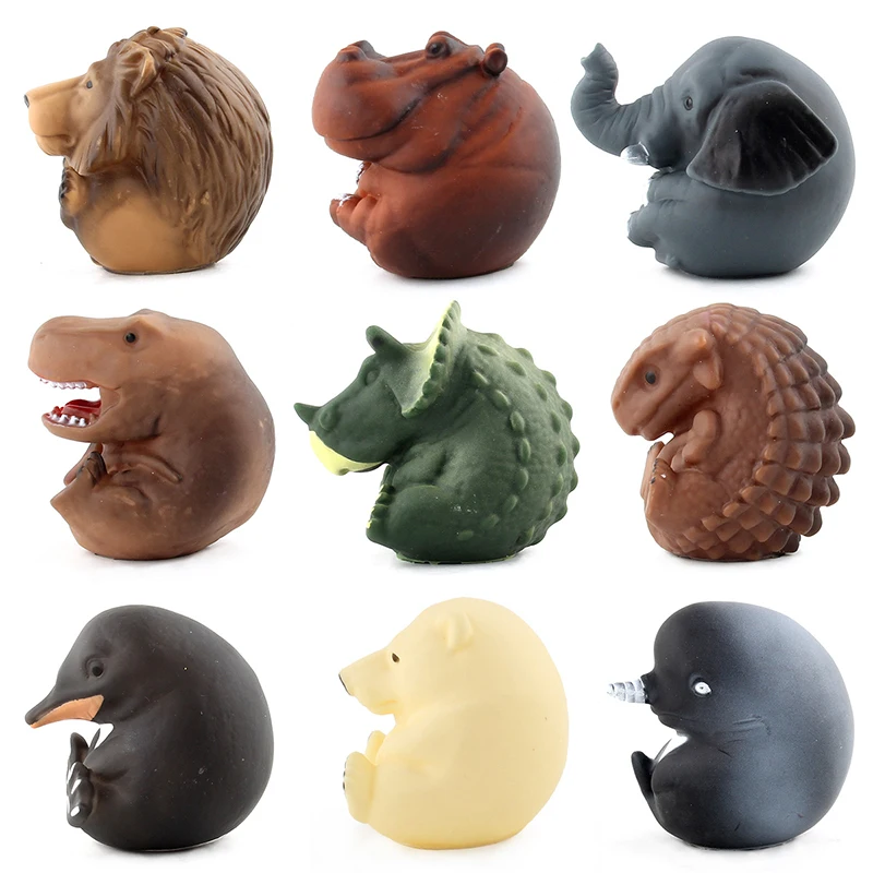 Высококачественная ПВХ силиконовая модель Q Version имитация животного