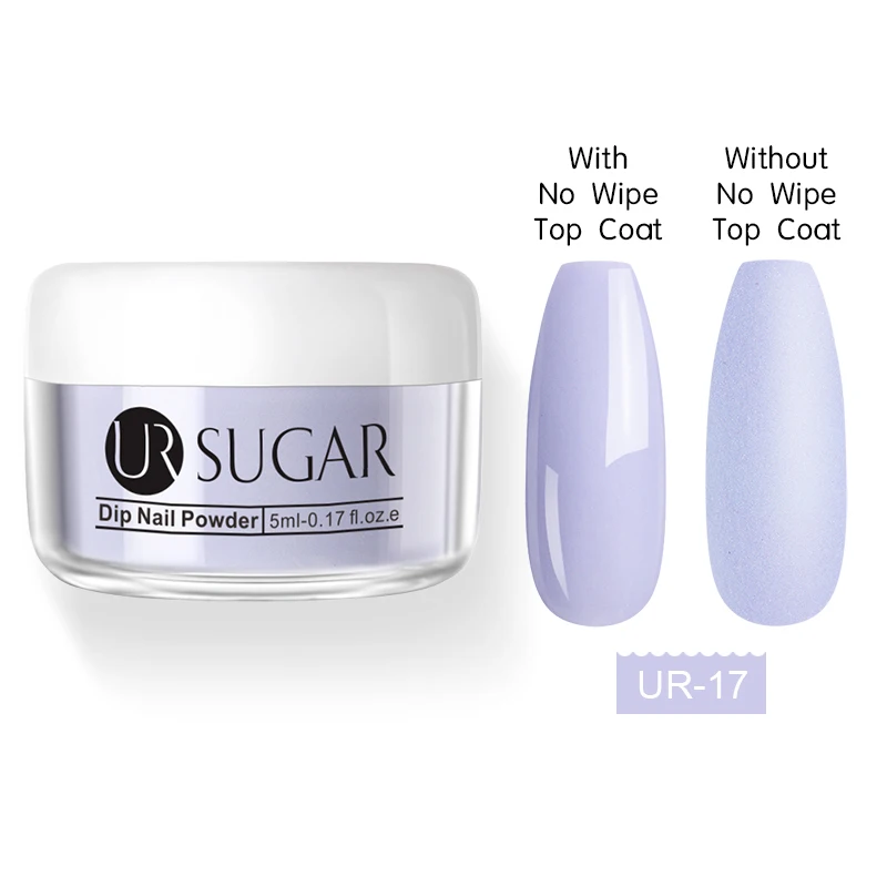 UR-17 Ur Sugar погружающаяся пудра для ногтей матовый эффект Блеск Пигмент натуральный сухой хром для гель-дизайна ногтей украшения маникюра 5 мл - Цвет: UR-17