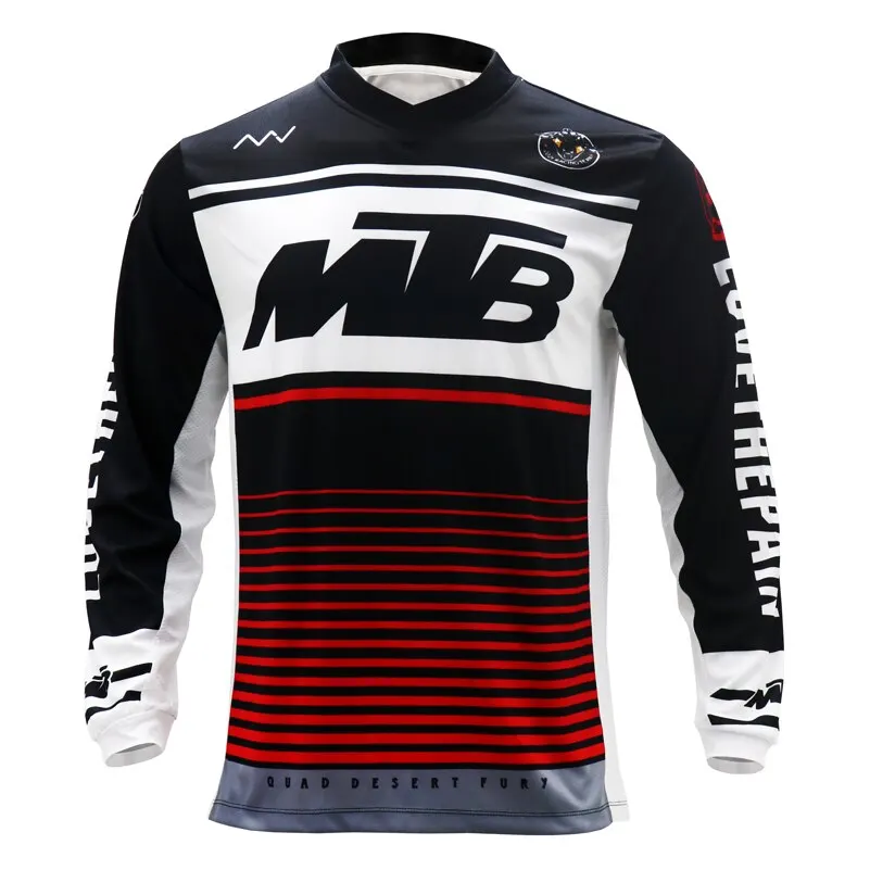 

Hot Sale MTB Downhill Jersey Motorcycle Jersey Bicycle Mountain Tops Jersey Mountain Bike Team Shirt Fitness Short Sleeve