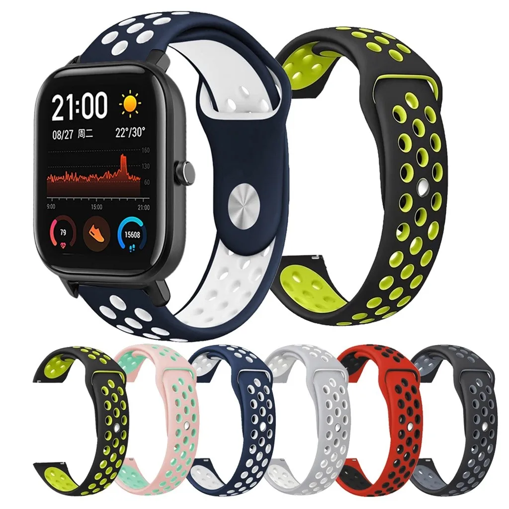 Ouhaobin силиконовый ремешок для Huami Amazfit GTS Смарт-часы носимый браслет сменный ремешок для Amazfit gts 902#2
