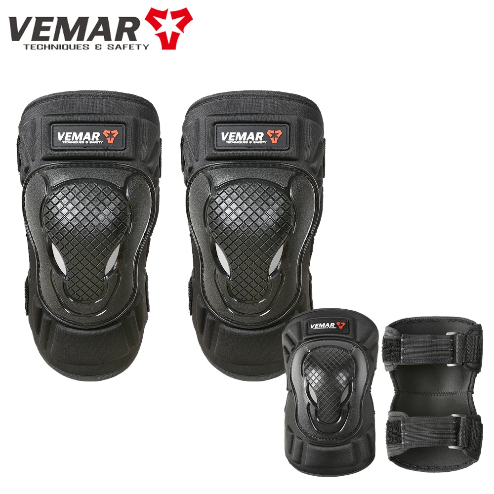 Vemar 4 шт./компл. наколенник для мотоцикла полипропиленовая оболочка защита от