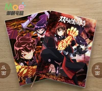 anime twin star exorcists figure student notebook delicate eye protection notepad 6660 diary memo gift