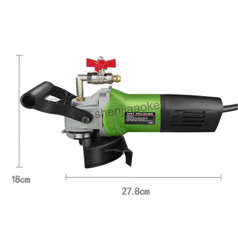 1 шт. электрическая машина для влажной полировки камня цемента мрамора литья воды