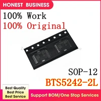 10pcslot bts5242 2l bts52422l bts5242 5242 2l hsop12 sop 12 electronics for car ic 100 original in stock
