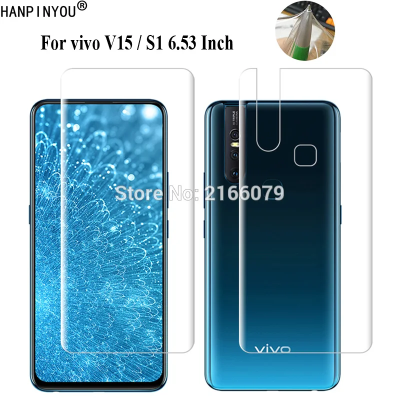 Мягкая задняя защитная пленка из ТПУ для vivo V15 / S1 (Helio P70) 6 53 дюйма прозрачная (не