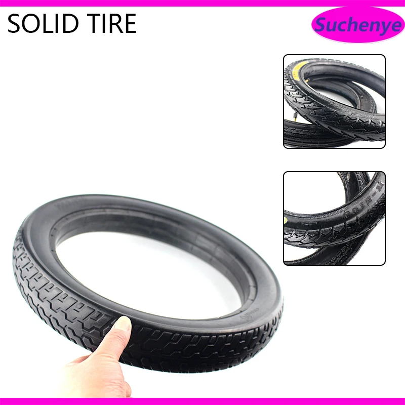 

14 Inch 14X2.125 Solid Tyre for Electric Vehicle Scooter Without Inflatable Explosion-proof Solid tire