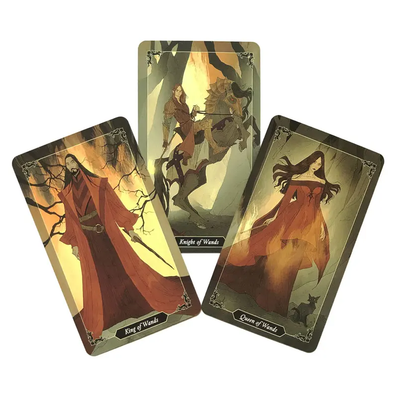 

78Card Dark Wood Tarot Oracle Divination Chess And Card Game Tarot And Various Styles Of Tarot Selection