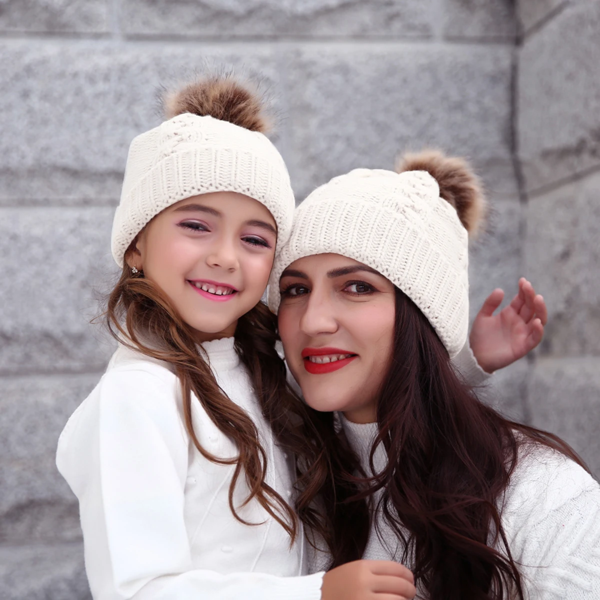 2 шт. детские зимние шапки-бини | Детская одежда и обувь