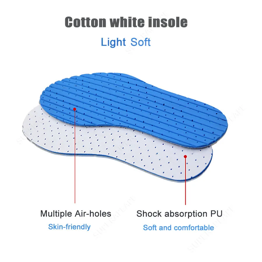 Впитывающие пот дышащие дезодорирующие стельки из материала стрейч Подошвенный