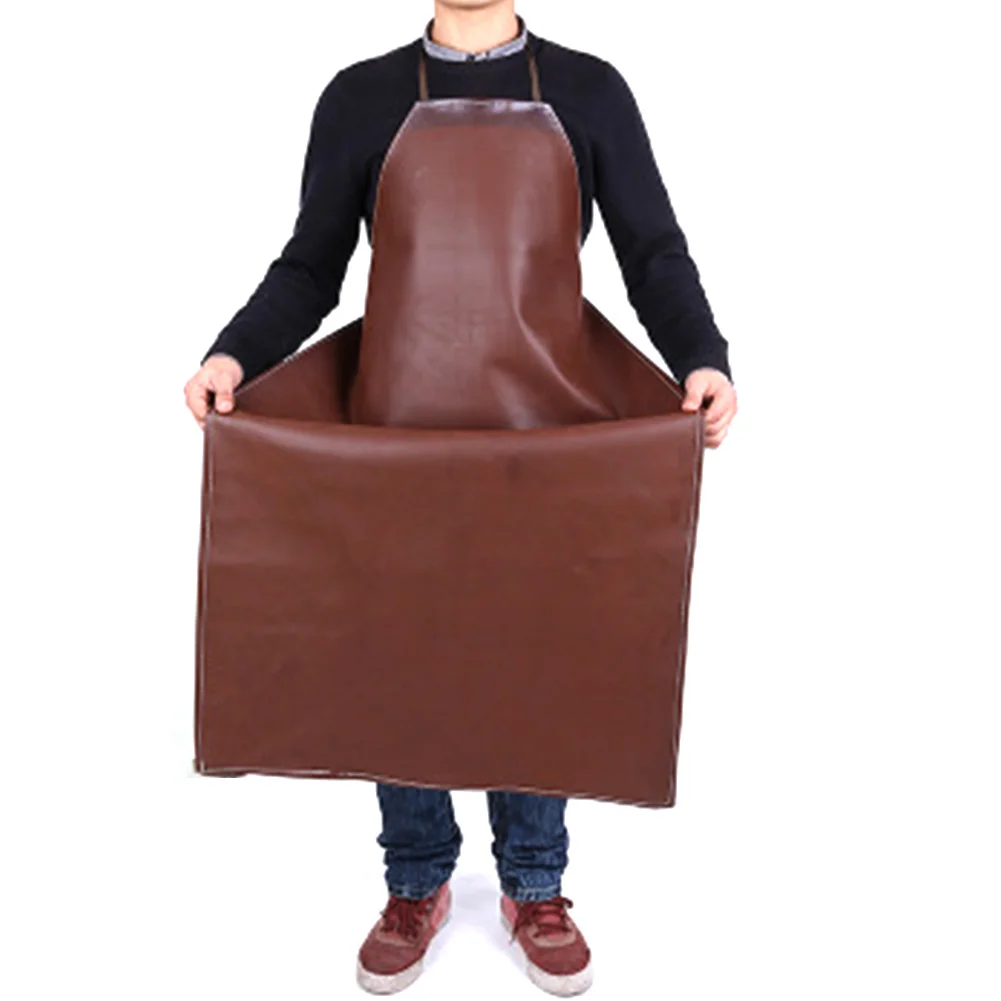 

Leather Welding apron 97cm65CM Safety Workwear Waterproof Comfortably