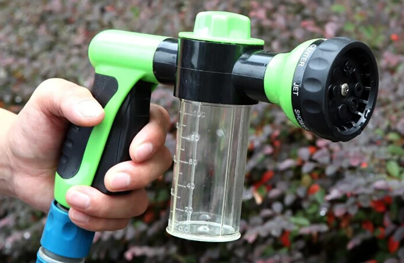 Car High pressure cleaner snow Foam Guns Wash Portable For Washing Nozzle Spray Garden washing accessories | Автомобили и