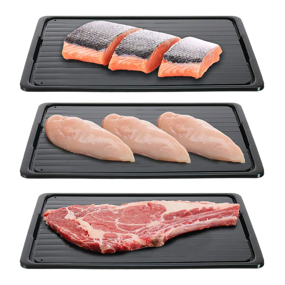 

Fast Defrosting Tray Thaw Frozen Food Meat Fruit Quick Defrosting Plate Board Defrost Kitchen Gadget Tool