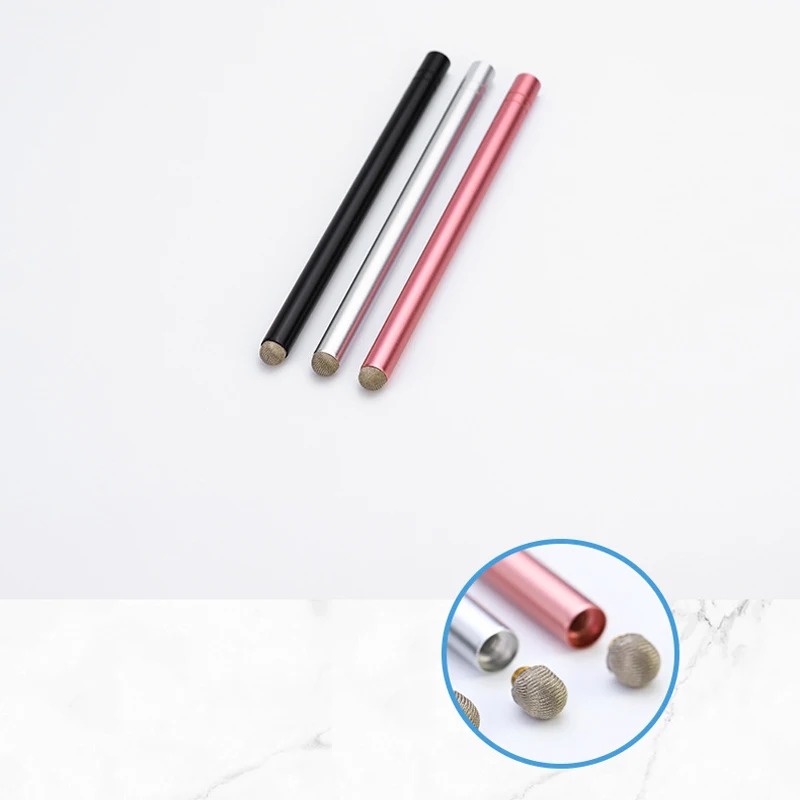 Goede 100 Stks/partij Capacitieve Touchscreen Metal Stylus Pen Voor Iphone Ipad Ipod Touch Pak Voor Andere Smart Phone Tablet Custom Logo