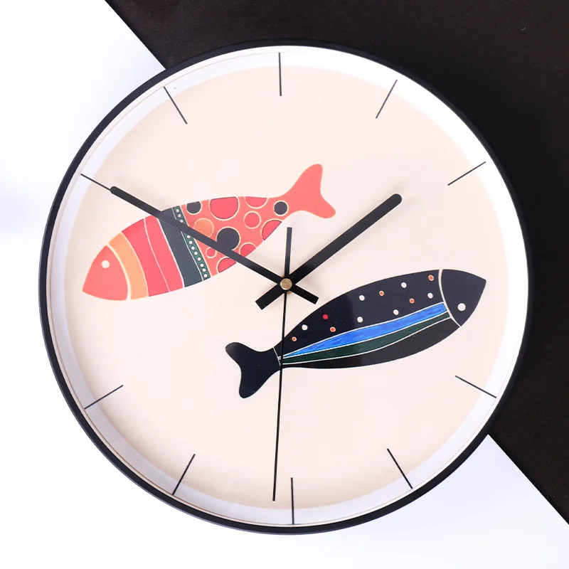 Скандинавские большие настенные часы современный дизайн минималистичные для