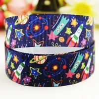 78 22mm1 25mm1 12 38mm3 75mm planet cartoon character printed grosgrain ribbon party decoration 10 yards x 02714