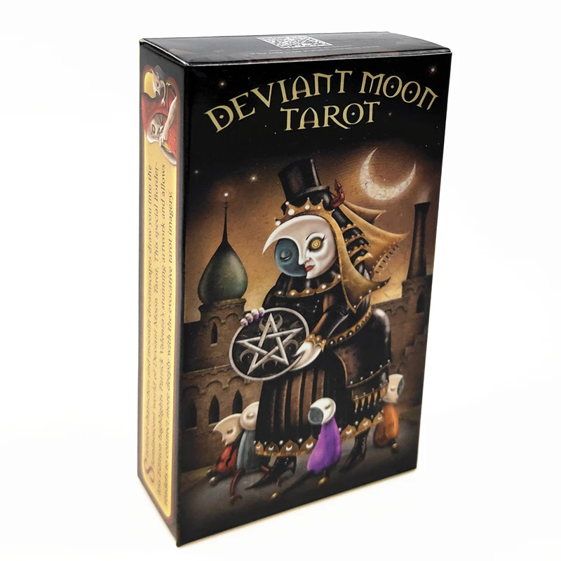 Deviant Moon Таро традиционный английский карточная игра - Цвет: Deviant Moon Tarot