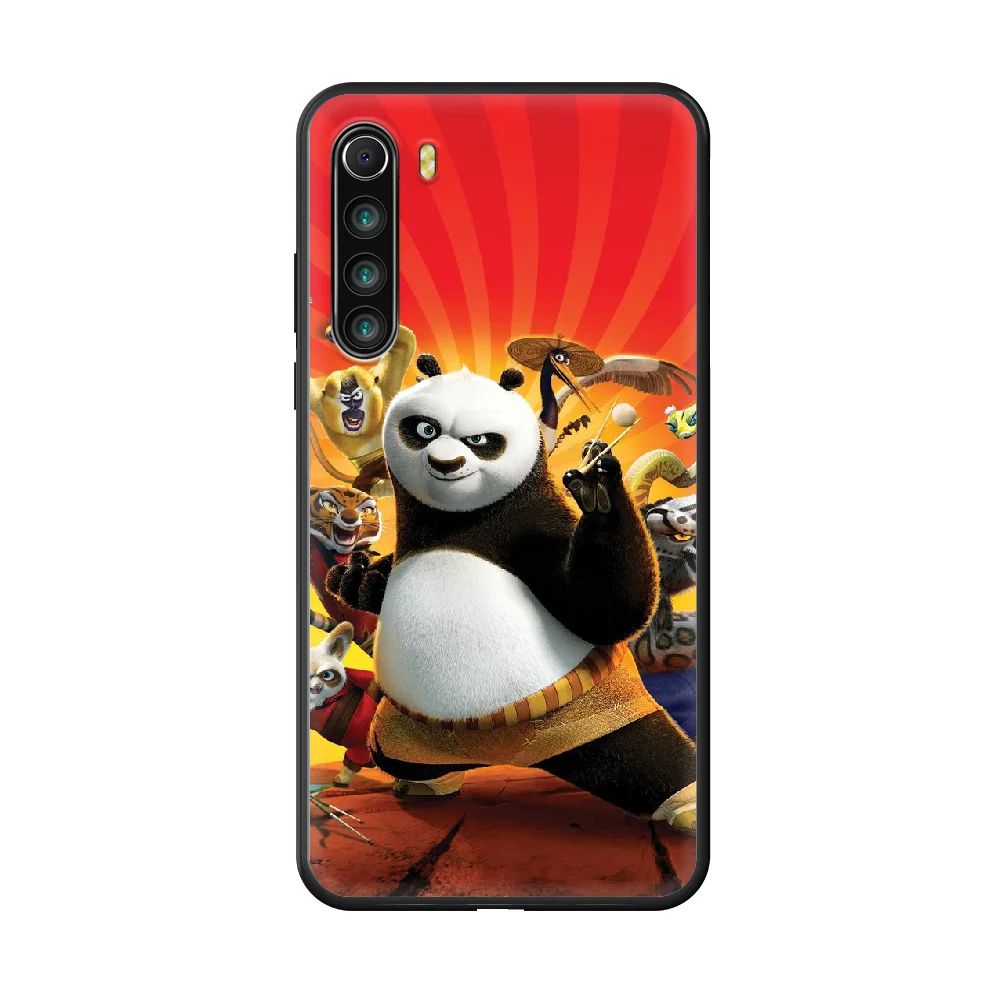 

Kungfu Panda National Treasure Phone case For Xiaomi Redmi Note 8T 8 9 7 7A 8 8A 4 5 9S Pro black cover tpu waterproof painting