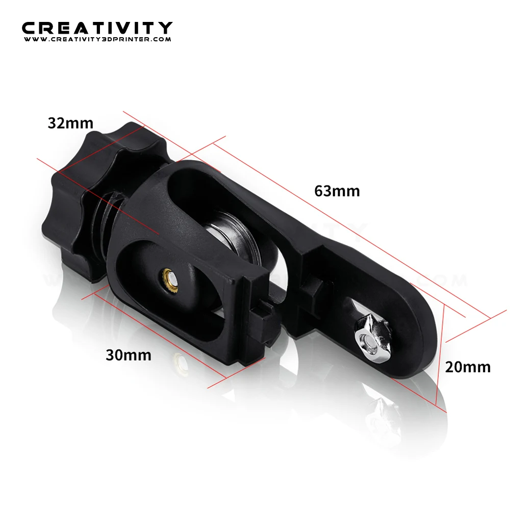 New 2022 X axis V-Slot timing belt Stretch Straighten plastic tensioner For Ender 3 CR-10 10S PRO upgrade 3d printer Parts | Компьютеры и