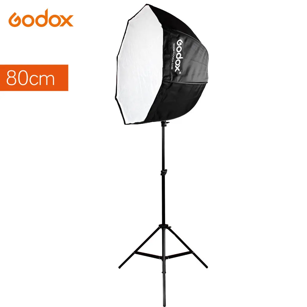Godox портативный 80 см 31 5 дюйма восьмиугольный свет для фотостудии софтбокс