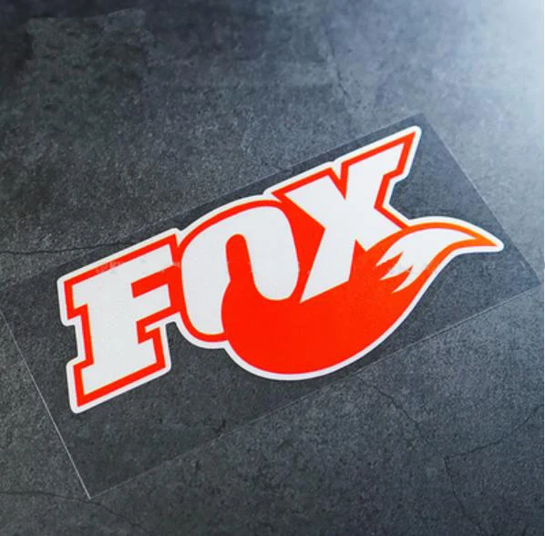

Art Pattern Fox Sticker Vinyl Car-Sticker and Decals Cover Scratches Bumper Window Laptop Bodywork Vinyl Car Interior 13*6cm