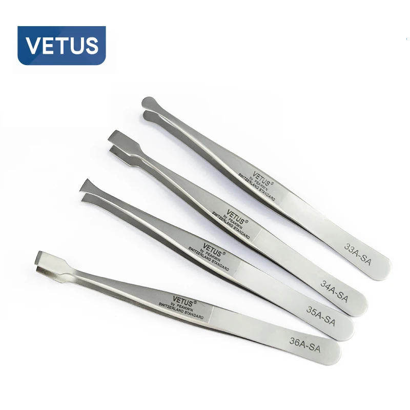 VETUS Запорные Стальные пинцеты инструменты для обслуживания наборы 33A SA Philately