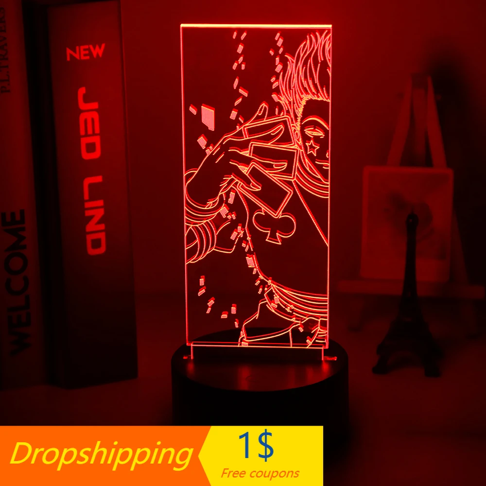 Акриловый 3d ночник светодиодный Ночной светильник меняющий цвет для детской