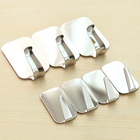 3 шт./компл. крючок без гвоздей клей для кухонной настенной двери держатель из