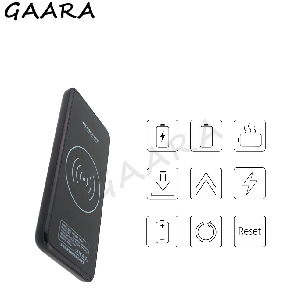 5000mAh Battery Charger Case for iPhone 11 Pro Wireless Magnetic Powerbank Cover for iPhone 11 Pro Max Gradient Power Case coque