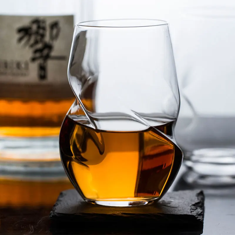 Необычная форма спираль кривое тело Ultimat Fantasy стакан для виски пива ликер Chivas с