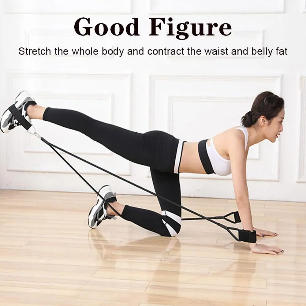 Многофункциональные повязки для фитнеса набор эластичных веревочек