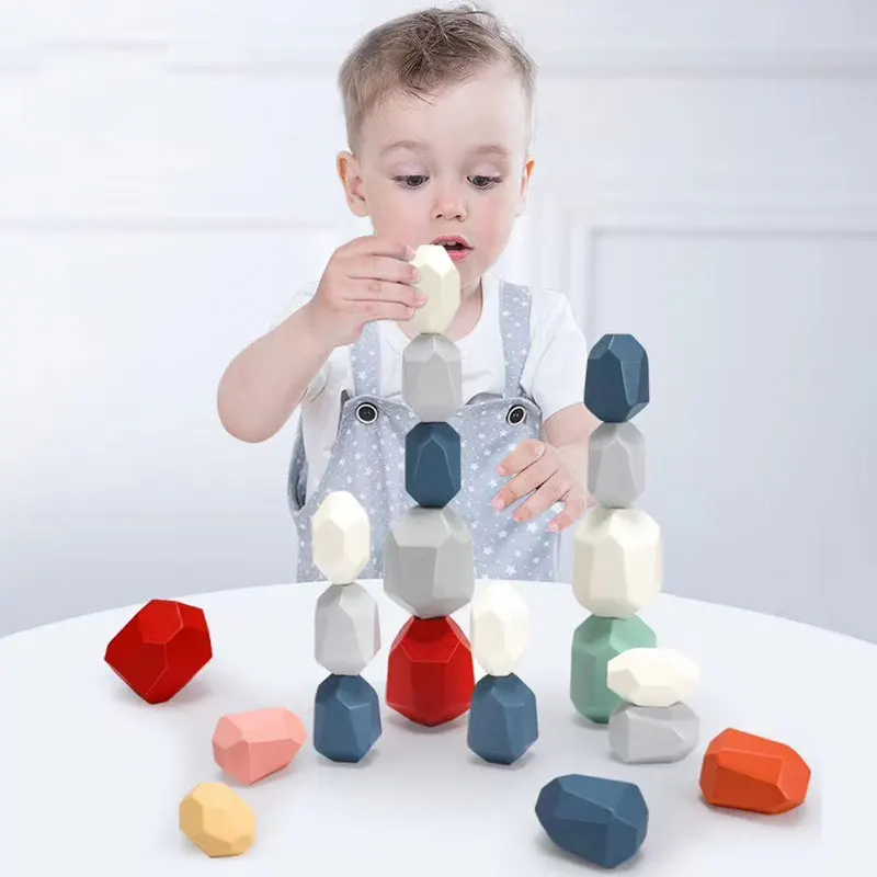 Горячая продажа 3D Алмазные деревянные блоки Jenga игры Развивающие игрушки для