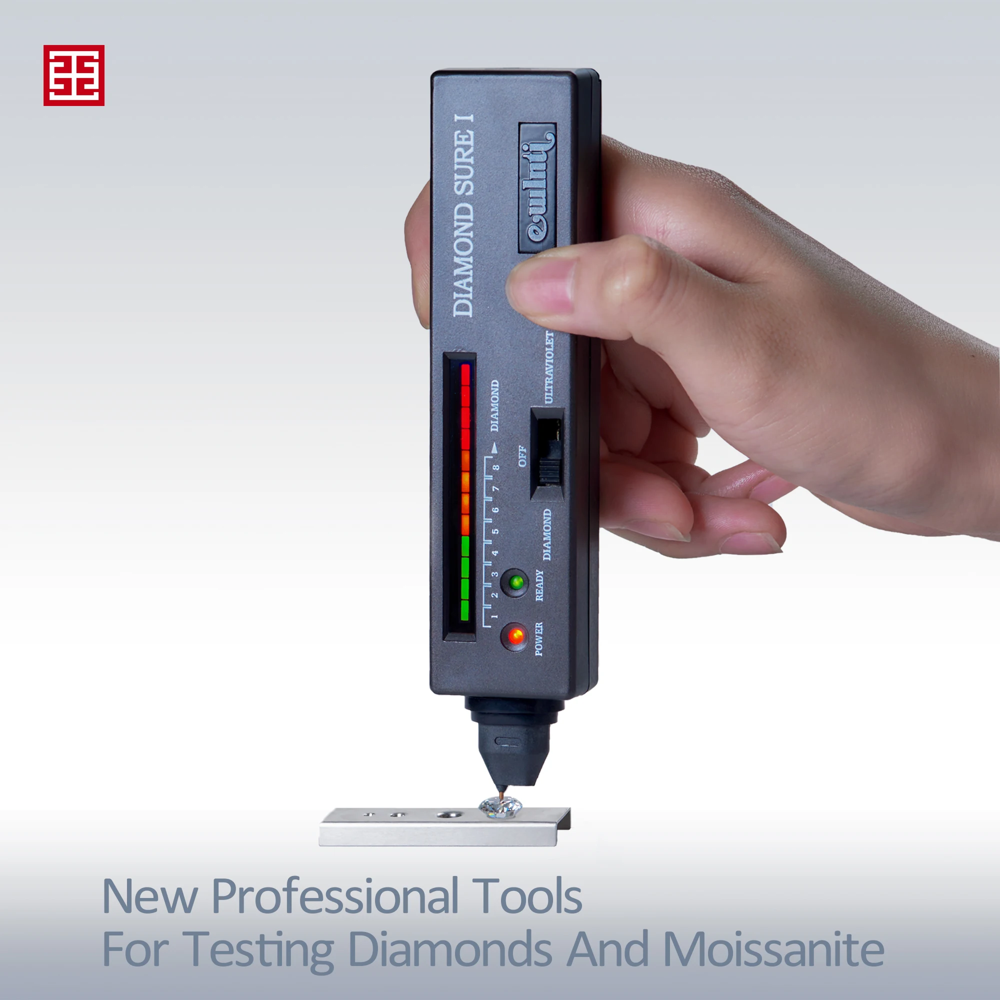 Новый тип ручного алмазного тестера Moissanite тестер истинного и ложного алмаза