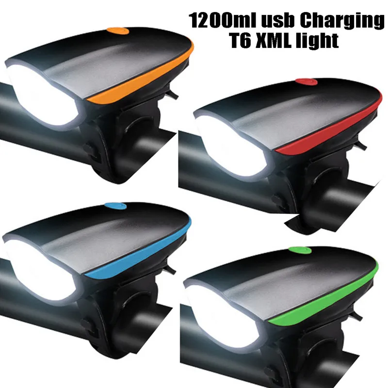 

Велосипедный светильник T6 светодиодный USB перезаряжаемая непромокаемая велосипедная лампа передний велосипедный светильник 3 режима MTB го...