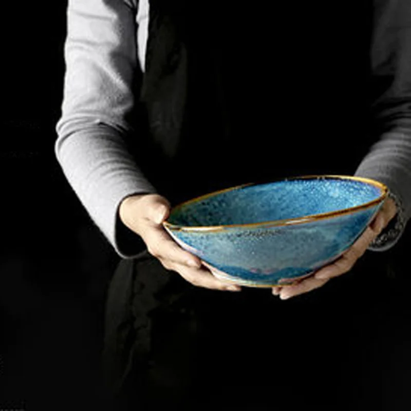 Керамическая Салатница для фруктов в скандинавском стиле домашняя креативная