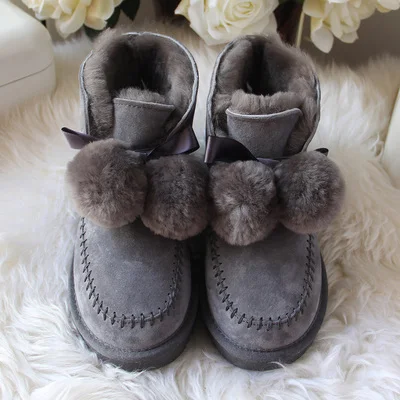 Новейшие зимние сапоги высокого качества в Европе 2019 г. Натуральная Воловья кожа