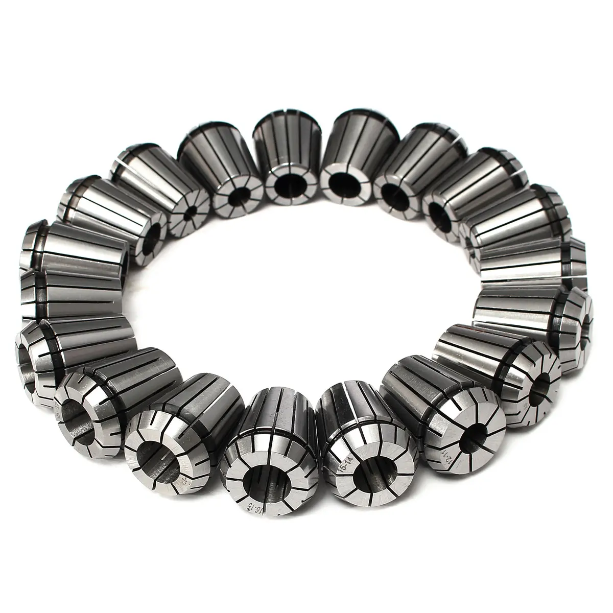 

19pcs ER32 Spring Collet chuck Set for CNC Workholding Engraving Machine and Milling Lathe Tool 2/4/6/8/10/12/16/18/20mm Collets