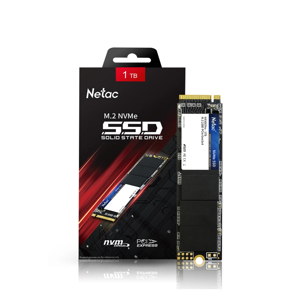 Внутренний твердотельный накопитель Netac NVMe SSD 1 ТБ M2 512 ГБ 256 128 M.2 2280 NVME