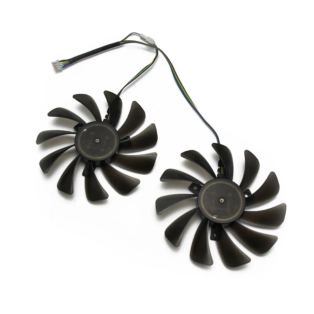 2 шт./лот 95 мм FDC10U12S9-C CF1010U12S заменить для его AMD Radeon RX 580 590 RX580 RX590 IceQX2 турбо видеокарта вентилятор охлаждения