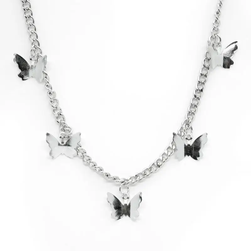 

Classic Simple Cute Butterfly Pendant Necklaces for Women's Daily Casual Charms Fashion Jewelry Gift Women's Short Necklace