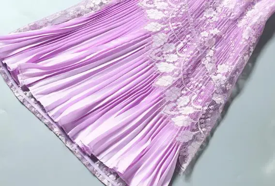 Вечерние нее женское шифоновое кружевное фиолетовое современное Ципао|modern cheongsam